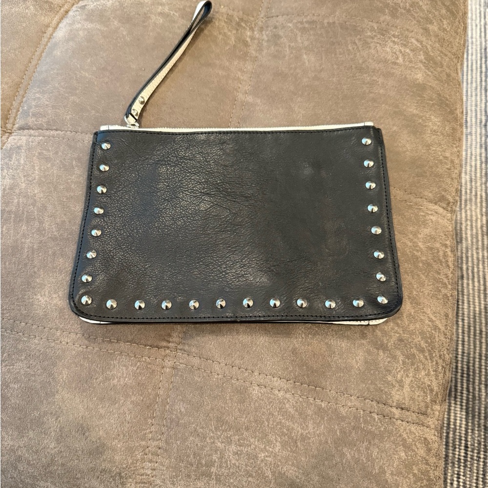 Rebecca Minkoff Black Studded Wristlet